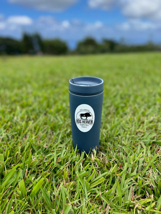 hog heaven coffee stickers